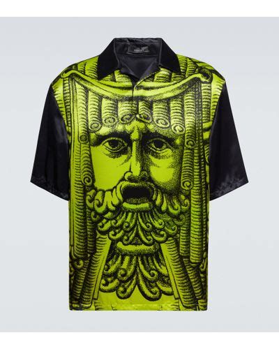 green versace shirt|More.